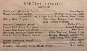 Hawthorne Historical Society June Newsletter 2023 with awards and recognitions.
